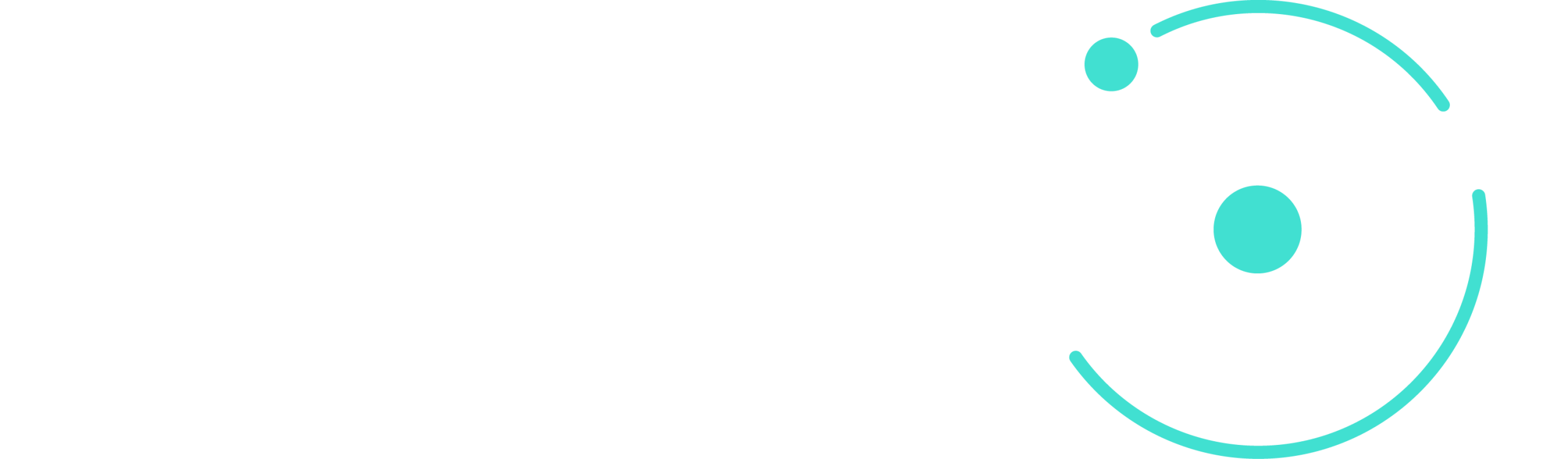 Infleqtion logo reverse rgb